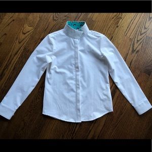 Girls Equestrian RJ Classics Show Shirt (S)